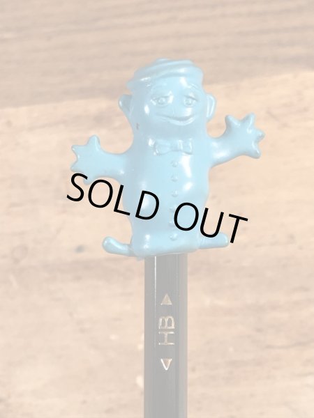 ブーベリー　ビンテージ　ペンシルトッパー　企業キャラクター　シリアルモンスターズ　70年代