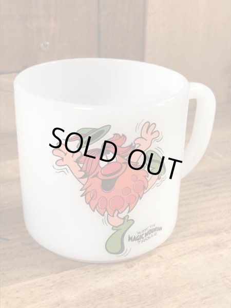 マジックマウンテントロール　ビンテージ　マグカップ　アドバタイジングキャラクター　企業物　フェデラル