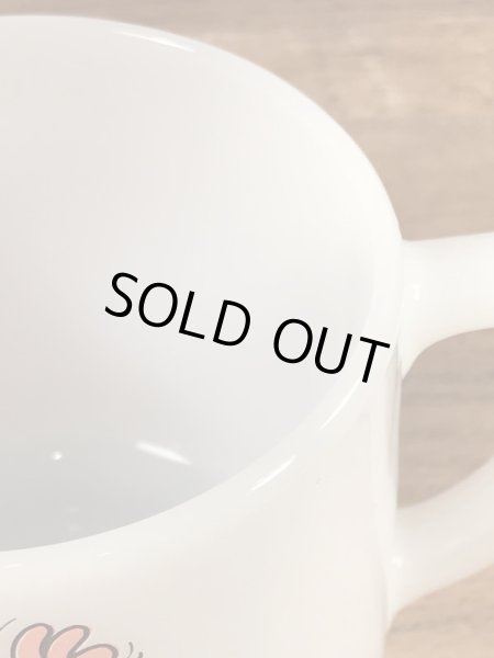 マジックマウンテントロール　ヴィンテージ　マグカップ　企業キャラクター　ファイヤーキング　ミルクガラス