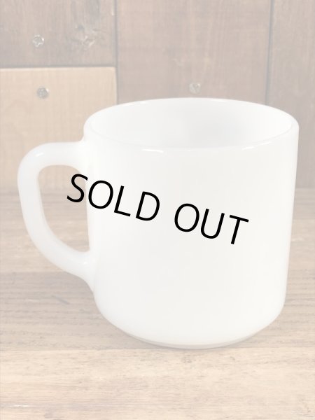 マジックマウンテントロール　ヴィンテージ　マグカップ　企業キャラクター　ファイヤーキング　ミルクガラス