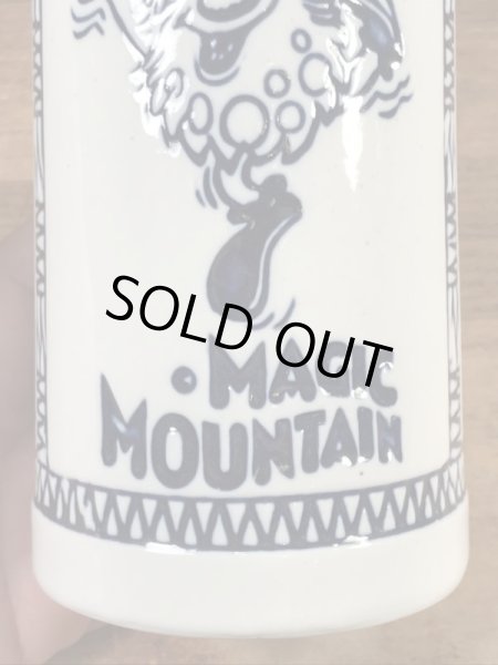 マジックマウンテン　ヴィンテージ　ビアマグ　アドバタイジングキャラクター　企業物　70’s