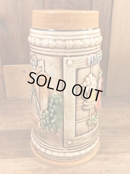 マジックマウンテン　ビンテージ　ビアマグ　アドバタイジングキャラクター　企業物　70年代