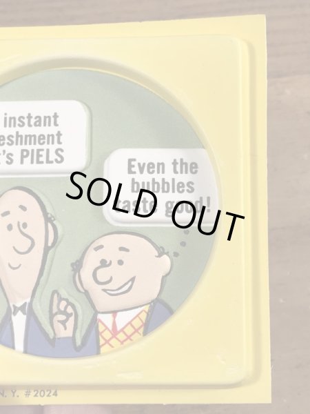 バート＆ハリー　ヴィンテージ　コースター　企業キャラクター　ビール　70’s