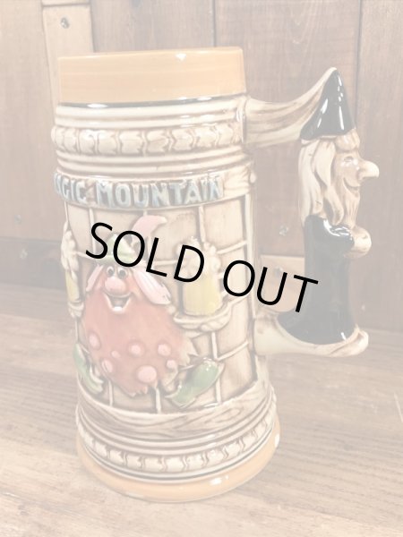 マジックマウンテン　ヴィンテージ　ジョッキ　企業キャラクター　マスコットキャラクター　70’s