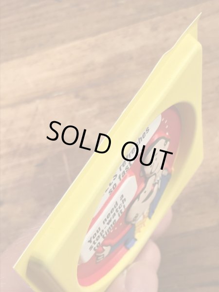 ピールズビール ビンテージ コースター 企業キャラクター バート&ハリー 70年代