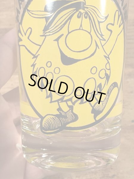 マジックマウンテントロール　ヴィンテージ　ガラスコップ　企業キャラクター　マスコットキャラクター　70’s