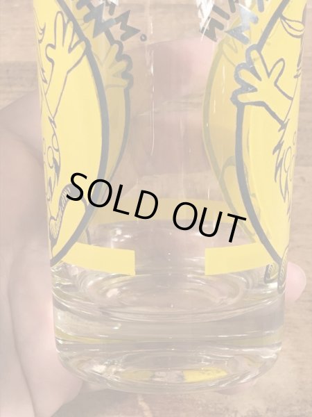 マジックマウンテントロール　ヴィンテージ　ガラスコップ　企業キャラクター　マスコットキャラクター　70’s