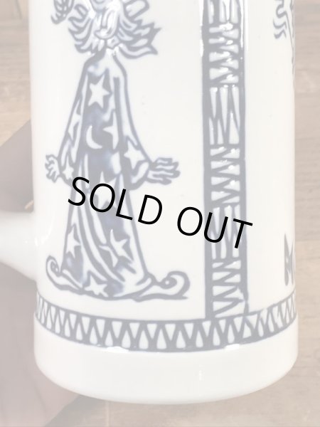 マジックマウンテン　ヴィンテージ　ビアマグ　アドバタイジングキャラクター　企業物　70’s