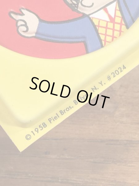 ピールズビール ビンテージ コースター 企業キャラクター バート&ハリー 70年代