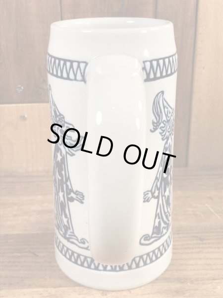 マジックマウンテン　ヴィンテージ　ビアマグ　アドバタイジングキャラクター　企業物　70’s