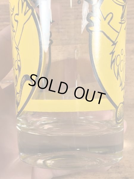 マジックマウンテントロール　ヴィンテージ　ガラスコップ　企業キャラクター　マスコットキャラクター　70’s