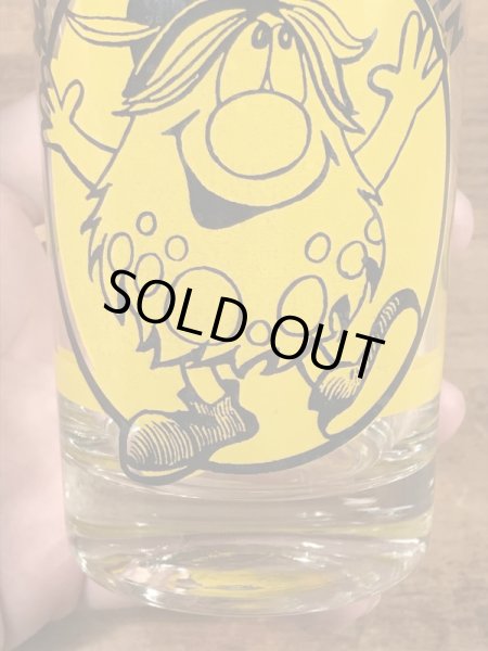 マジックマウンテントロール　ヴィンテージ　ガラスコップ　企業キャラクター　マスコットキャラクター　70’s