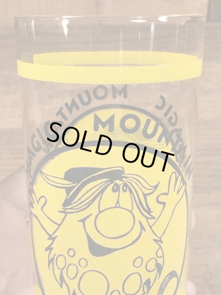 マジックマウンテントロール　ビンテージ　グラス　アドバタイジングキャラクター　企業物　70年代