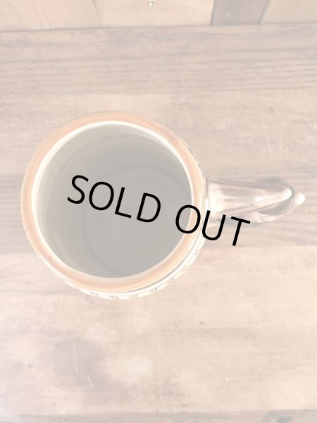 マジックマウンテン　ビンテージ　ビアマグ　アドバタイジングキャラクター　企業物　70年代