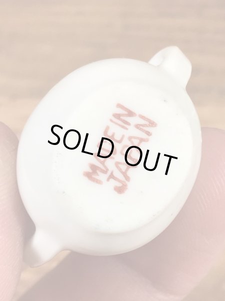 マジックマウンテントロール　ビンテージ　ミニトイチャイナティーセット　企業キャラクター　60年代