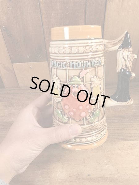 マジックマウンテン　ヴィンテージ　ジョッキ　企業キャラクター　マスコットキャラクター　70’s