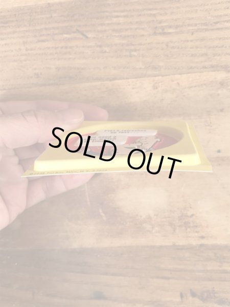 ピールズビール ヴィンテージ コースター アドバタイジングキャラクター 企業物 70’s