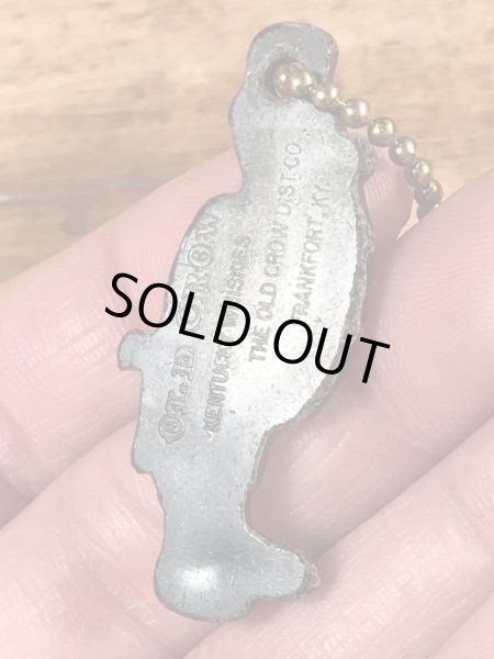 オールドクロウ　ビンテージ　キーチェーン　アドバタイジングキャラクター　企業物　50~60年代