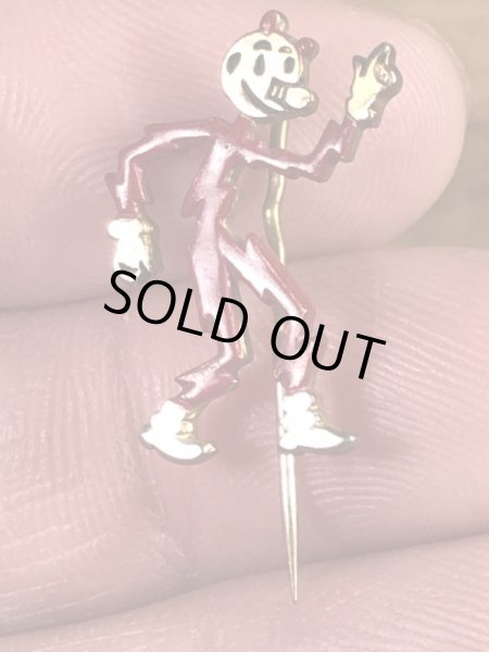 レディキロワット　ヴィンテージ　ネクタイピン　企業キャラクター　ハットピン　40~50’s