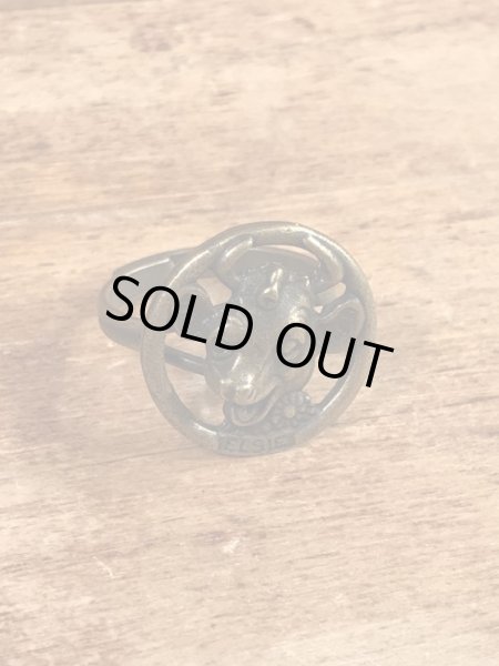 エルシー　ビンテージ　リング　アドバタイジングキャラクター　企業物　ボーデン