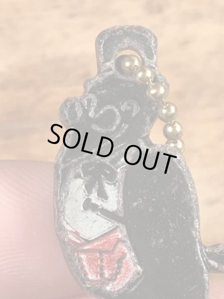 オールドクロウ　ビンテージ　キーチェーン　アドバタイジングキャラクター　企業物　50~60年代