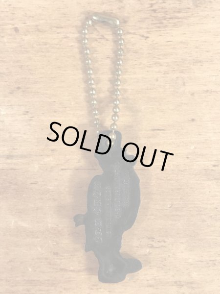 オールドクロウ　ヴィンテージ　キーホルダー　企業キャラクター　ウイスキー　50~60’s