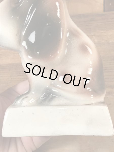 ハッシュパピー　ヴィンテージ　セラミックフィギュア　企業キャラクター　60~70’s