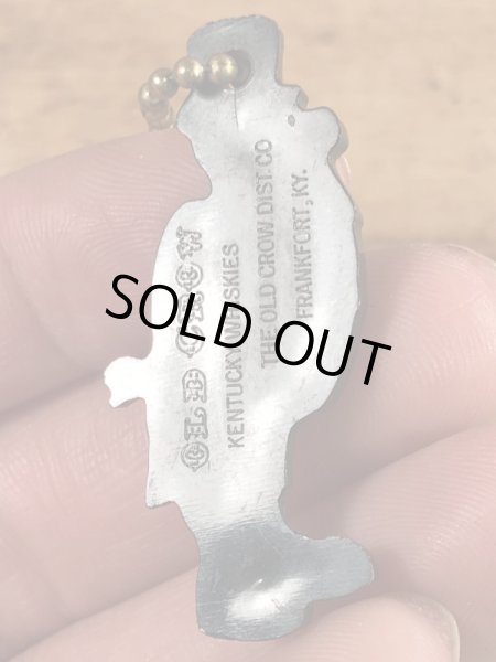 オールドクロウ　ビンテージ　キーチェーン　アドバタイジングキャラクター　企業物　50~60年代