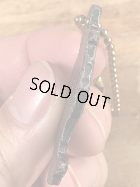 オールドクロウ　ヴィンテージ　キーホルダー　企業キャラクター　ウイスキー　50~60’s