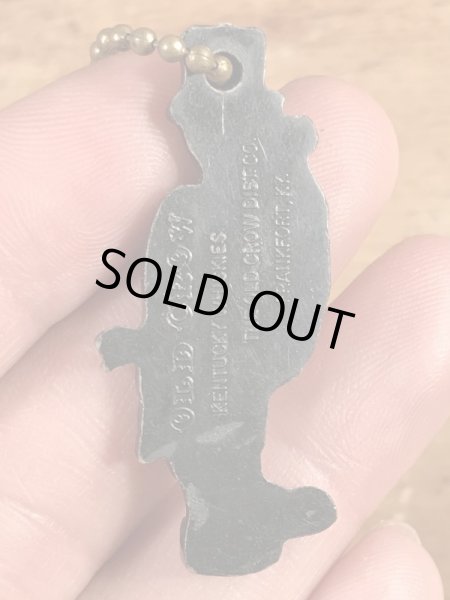 オールドクロウ　ヴィンテージ　キーホルダー　アドバタイジングキャラクター　企業物　50~60’s