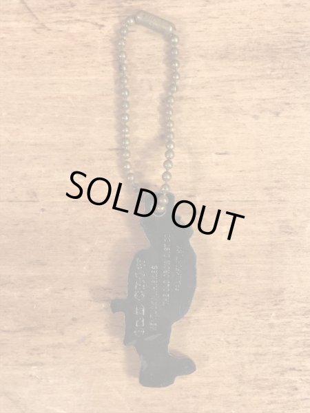 オールドクロウ　ヴィンテージ　キーホルダー　アドバタイジングキャラクター　企業物　50~60’s