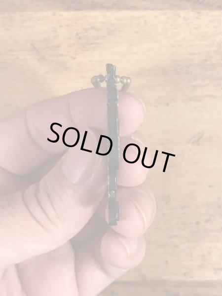 オールドクロウ　ビンテージ　キーチェーン　企業キャラクター　ウイスキー　50~60年代