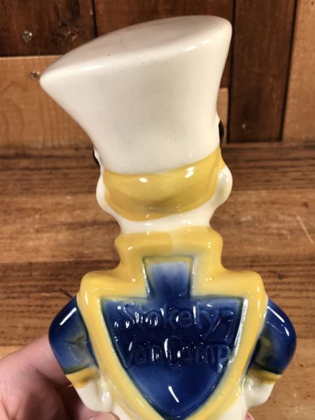 Stokely Van Camp　ビンテージ　ディスプレイフィギュア　企業キャラクター　セラミックフィギュア　50年代