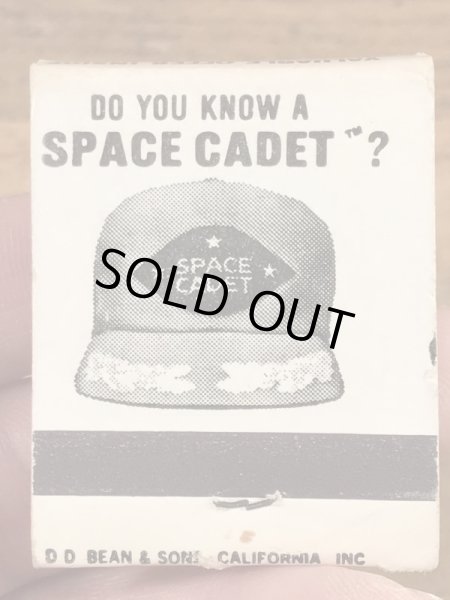 スペースカデット　ヴィンテージ　マッチブック　60~70’s