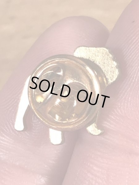 マックトラック　ビンテージ　ピンバッジ　企業キャラクター　ピンズ　70年代