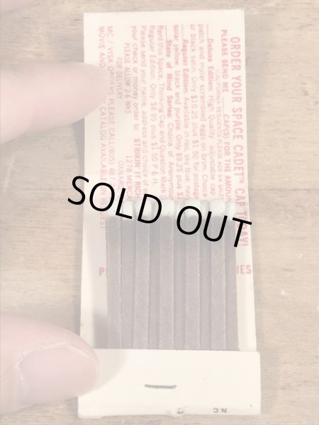 スペースカデット　ビンテージ　マッチブック　60~70年代