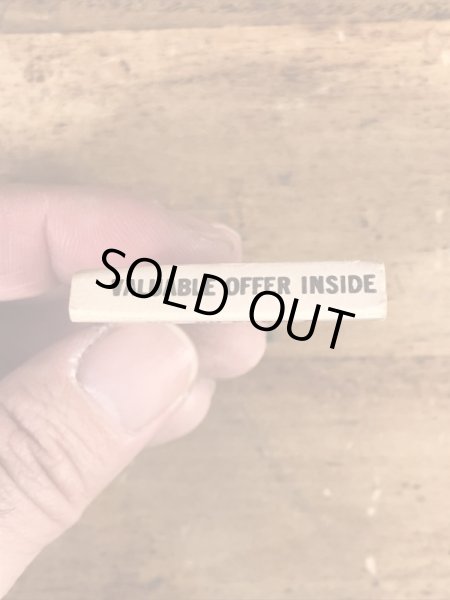 スペースカデット　ヴィンテージ　マッチブック　60~70’s