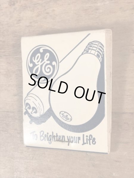 ゼネラルエレクトリック ヴィンテージ マッチブック 企業物 70’s