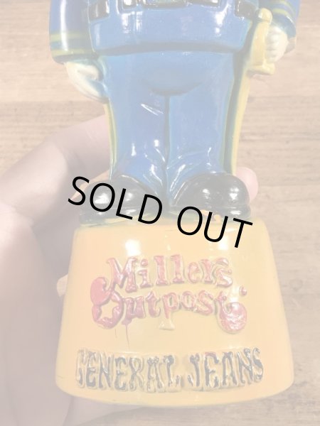 Millers Outpost　ヴィンテージ　貯金箱フィギュア　企業キャラクター　ノベルティ　70’s