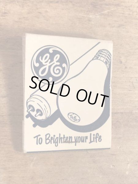 ゼネラルエレクトリック ビンテージ マッチブック 企業物 70年代