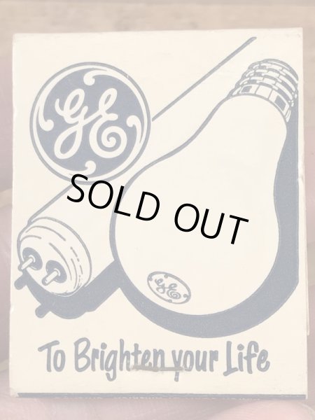 ゼネラルエレクトリック ビンテージ マッチブック 企業物 70年代