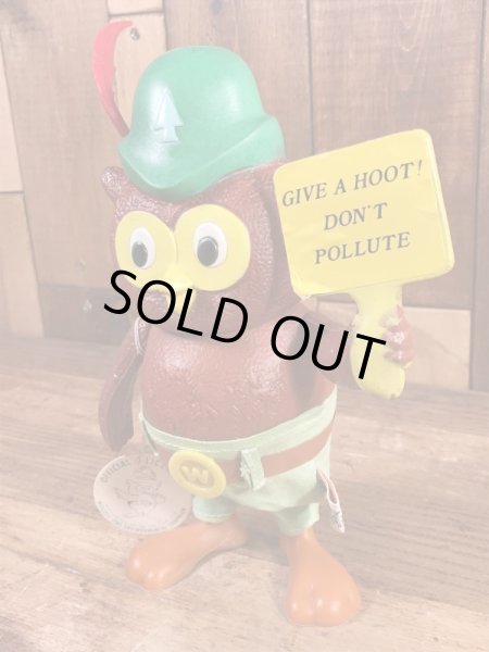 ウッジーオウル　ヴィンテージ　フィギュア　企業キャラクター　企業物　70’s