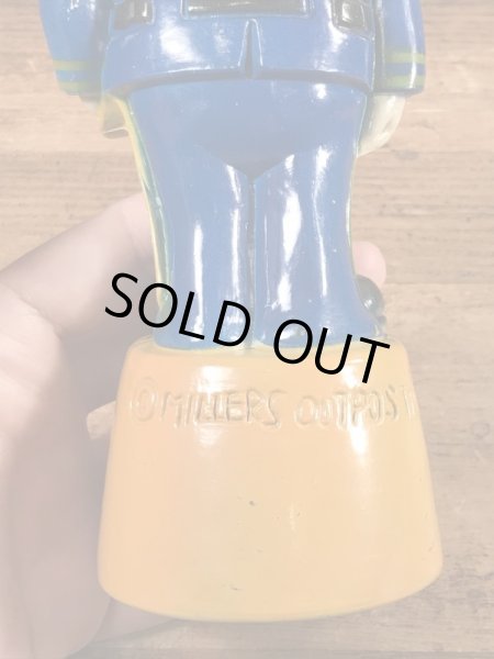 Millers Outpost　ヴィンテージ　貯金箱フィギュア　企業キャラクター　ノベルティ　70’s