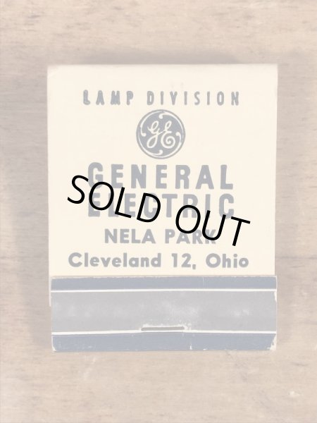 ゼネラルエレクトリック ヴィンテージ マッチブック 企業物 70’s