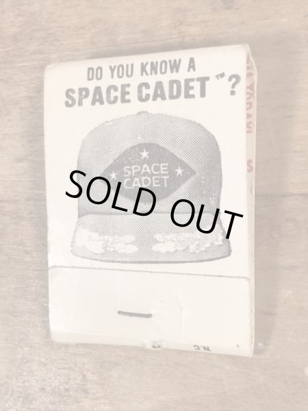 スペースカデット　ヴィンテージ　マッチブック　60~70’s