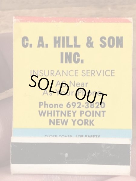 アドバタイジング　ヴィンテージ　マッチブック　ノベルティ　60~70’s