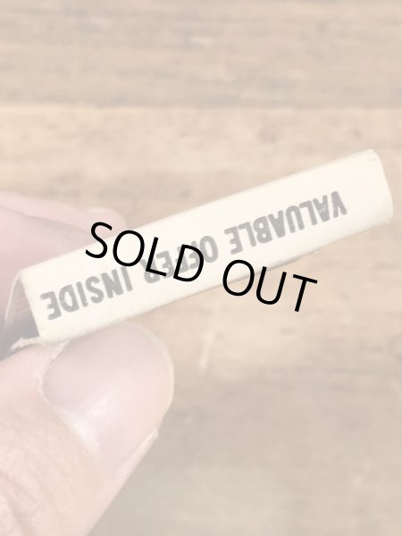 スペースカデット　ビンテージ　マッチブック　60~70年代