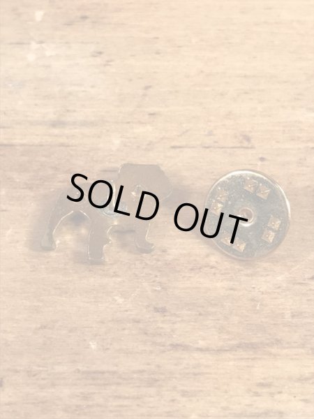 マックトラック　ビンテージ　ピンバッジ　企業キャラクター　ピンズ　70年代