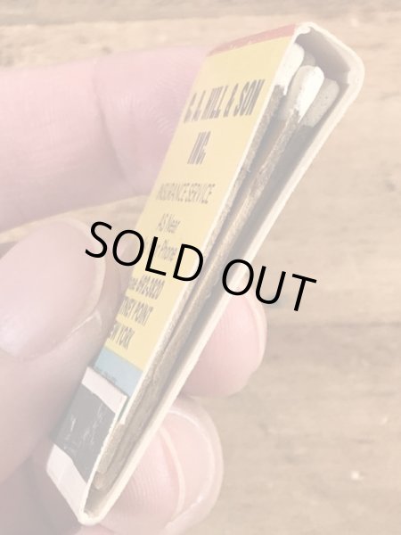 アドバタイジング　ヴィンテージ　マッチブック　ノベルティ　60~70’s