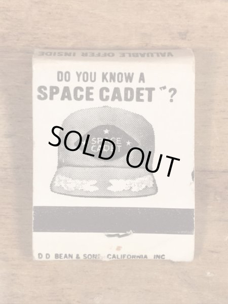スペースカデット　ヴィンテージ　マッチブック　60~70’s